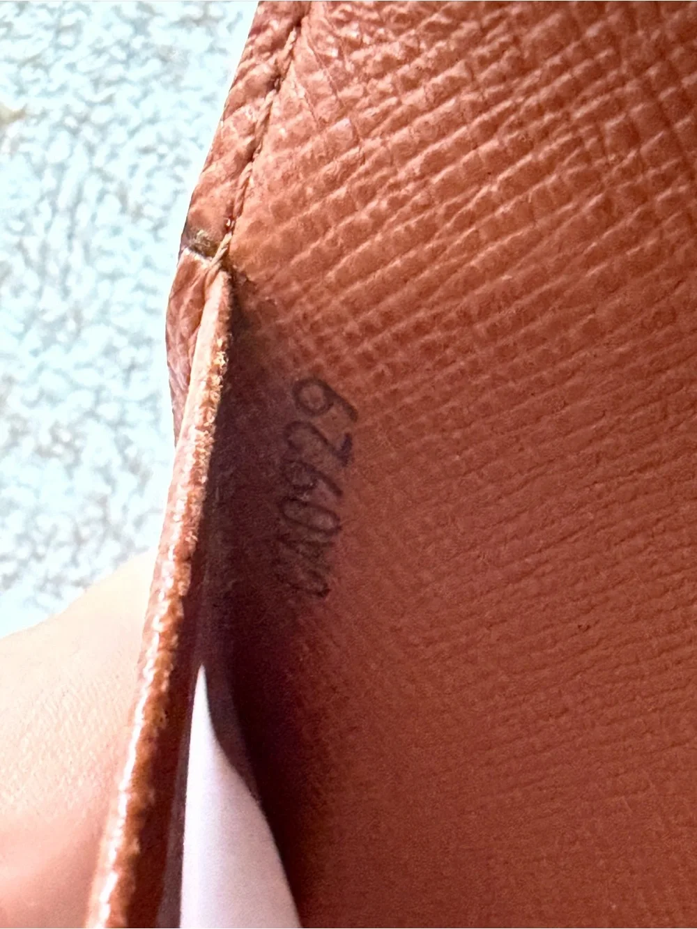 Louis Vuitton Monogram Canvas Card & Passport Sleeve in Brown and Gold - Picture 4 of 4